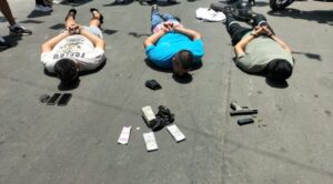 Balacera en La Victoria