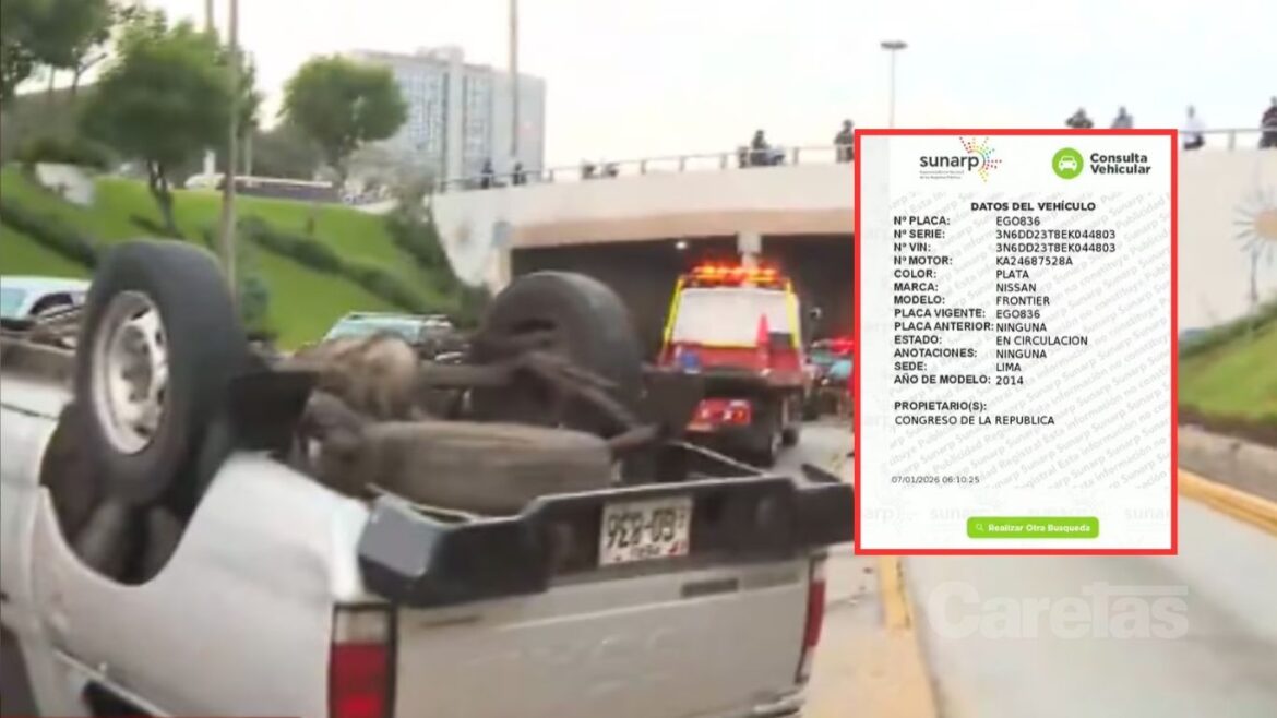 camioneta del congreso