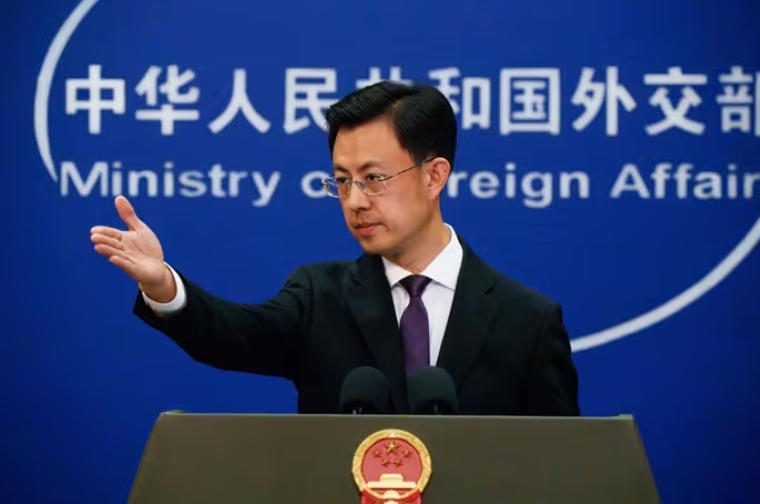 Guo Jiakun, portavoz de Exteriores de China.