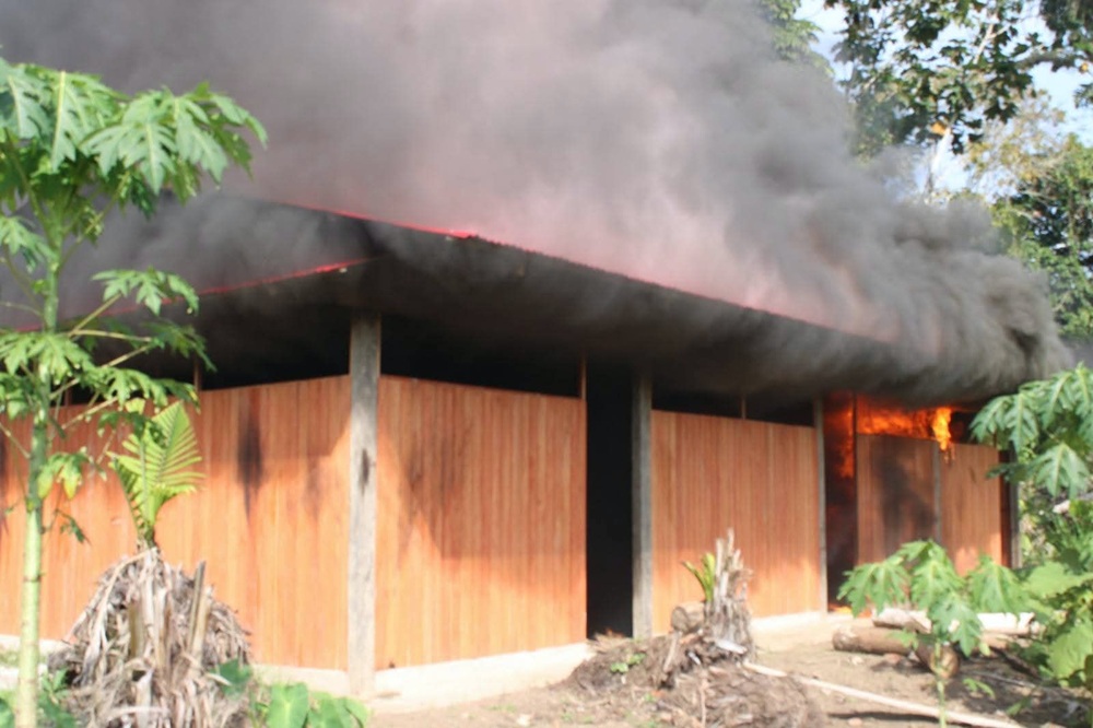 Incendio Bajo Santiago