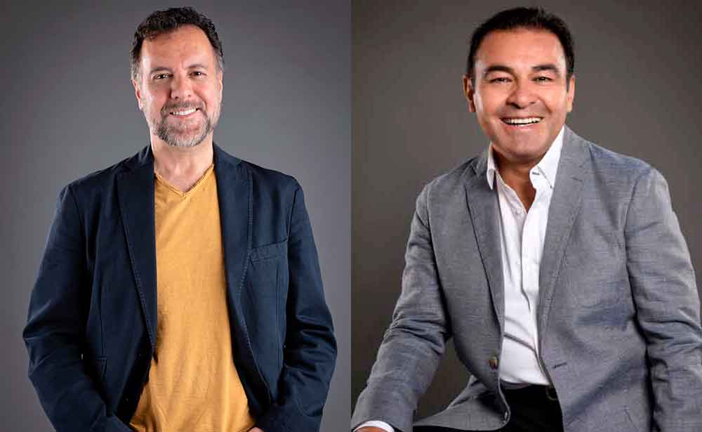 Rene García y Mario Castañeda. 