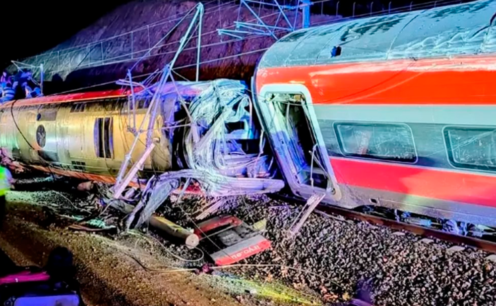 Accidente de tren Cordoba, España
