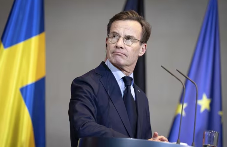 Ulf Kristersson, primer ministro sueco.
