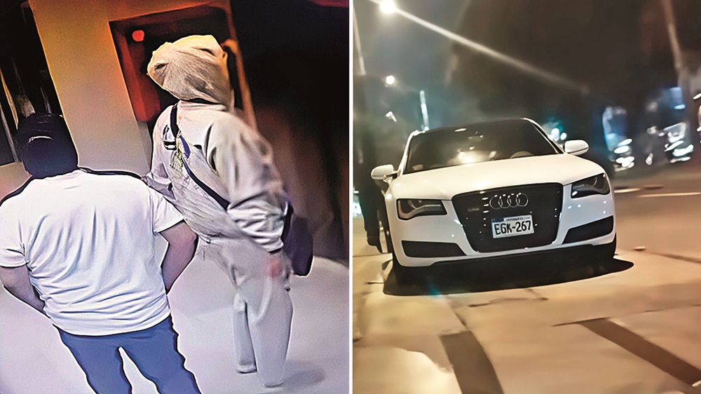 Jeri entrando al chifa