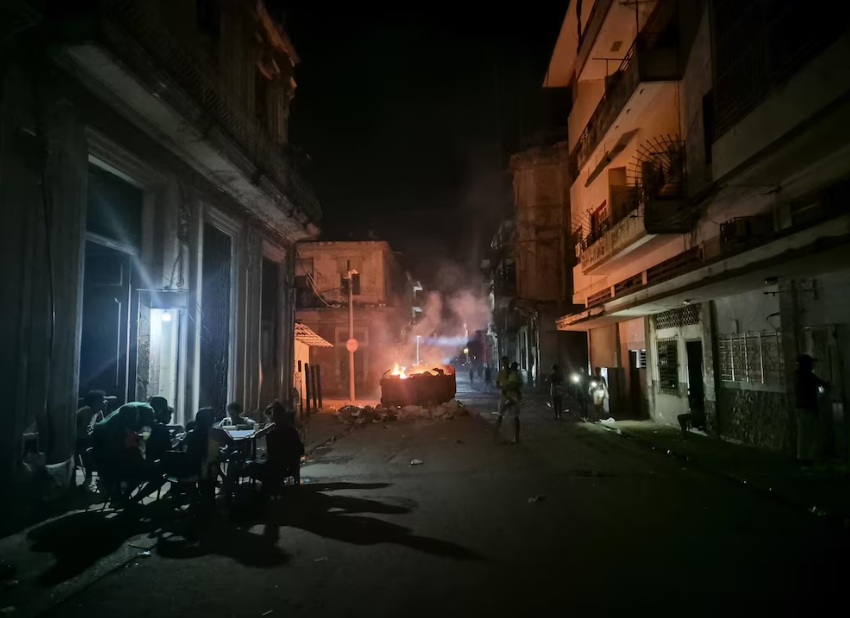 Apagón en Cuba