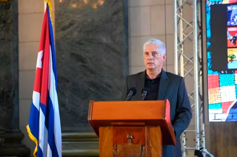 Presidente de Cuba, Díaz Canel.