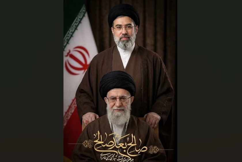 Mojtaba Jamenei y Ali Jamenei