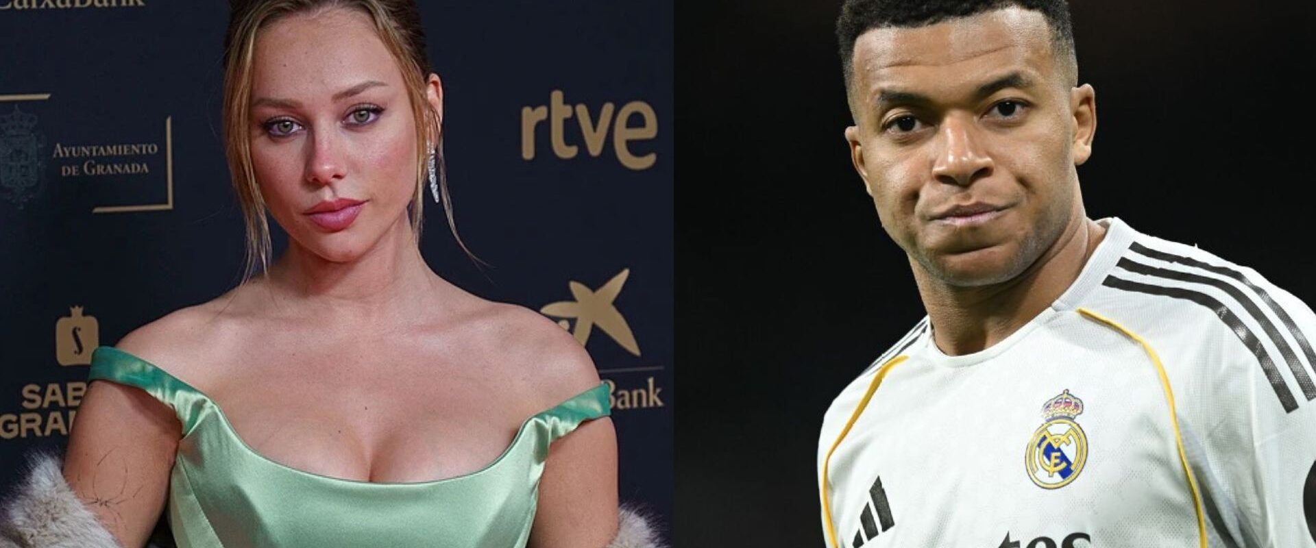 Ester Expósito y Mbappe