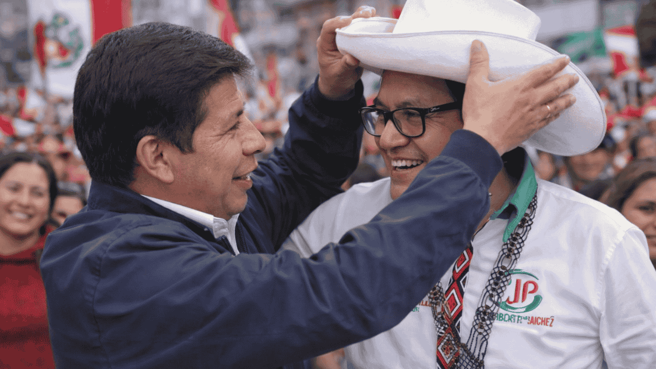 Pedro Castillo aprovechó audiencia para hacer propaganda a favor de Roberto Sánchez