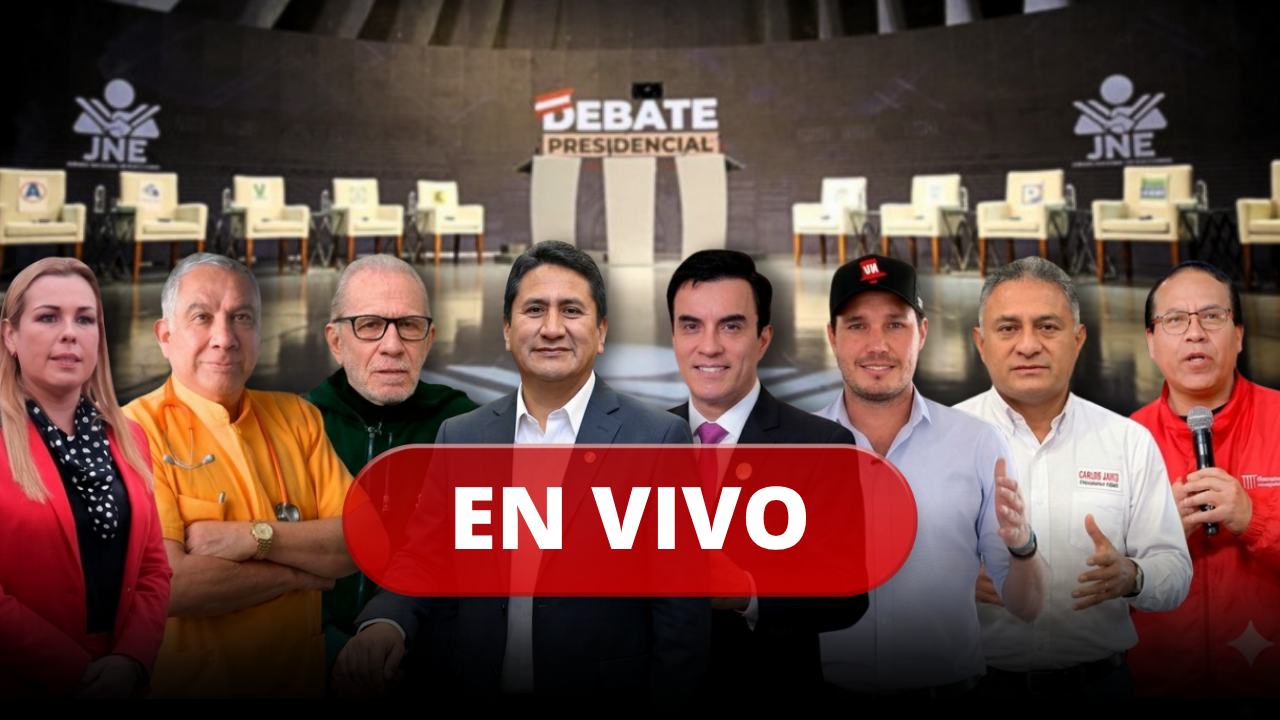 Debate presidencial 2026 en vivo