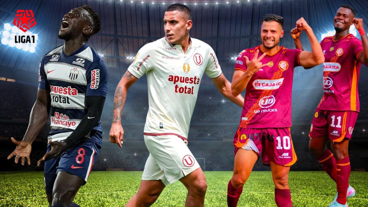 Se jugó la fecha 8 de la Liga 1. Chankas y Alianza Lima comparten la punta del campeonato. (Foto editada)