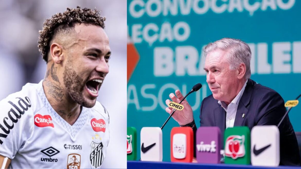 Neymar Ancelotti Brasil