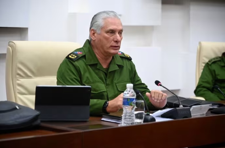 El presidente de Cuba, Miguel Díaz-Canel.