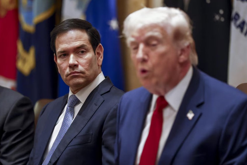 Marco Rubio y Donald Trump