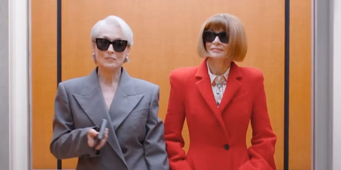 Anna Wintour y Meryl Streep