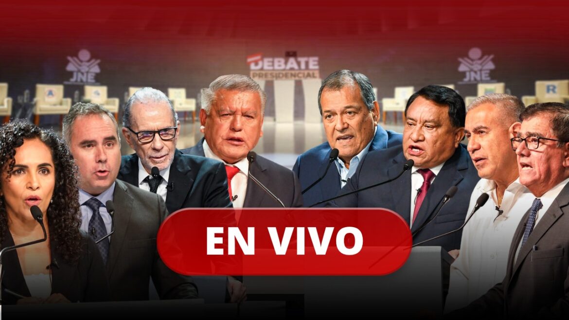 Debate presidencial 2026 EN VIVO