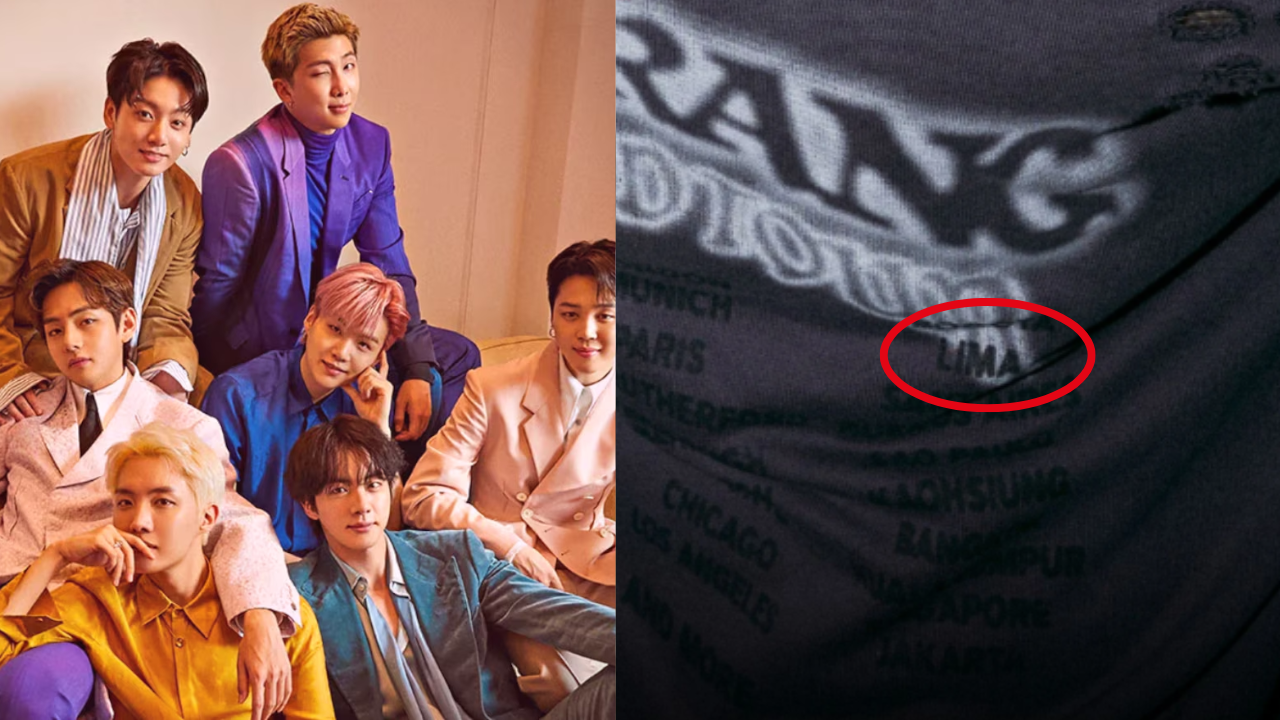 BTS Perú: Lima aparece en la merch oficial del Tour Arirang de BTS