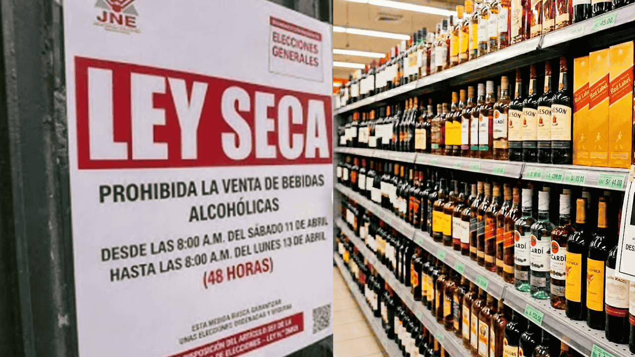 Ley Seca en Perú: ¿A qué hora empieza la prohibición de alcohol por las Elecciones 2026?