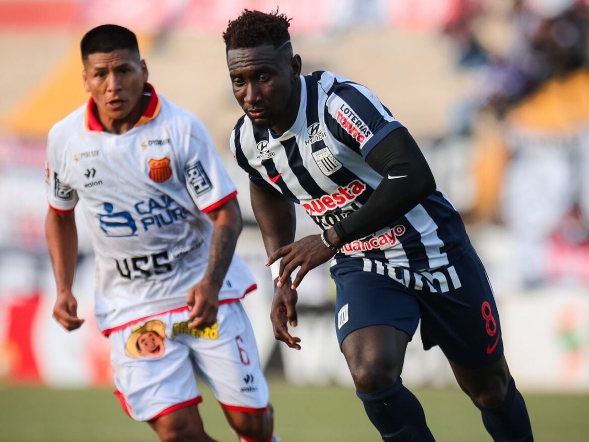 Eryc Castillo marcó en la victoria de Alianza Lima ante Atlético Grau. (Foto: Liga 1 Profesional de Fútbol Peruano)