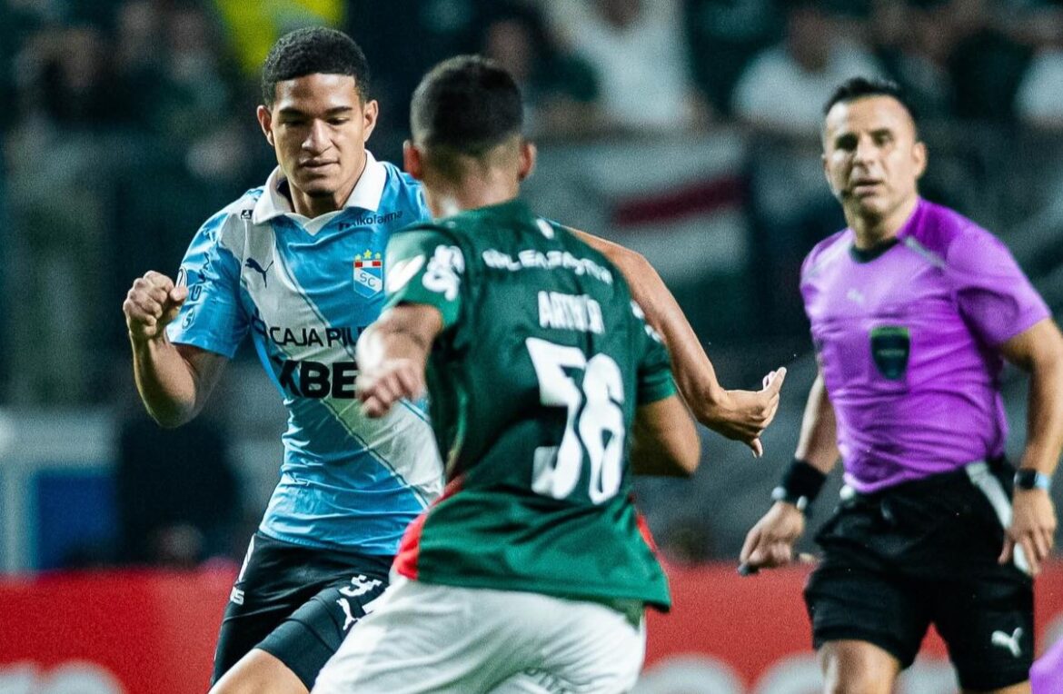Sporting Cristal no logró llevarse los 3 puntos a Lima por un error arbitral. (Foto: Sporting Cristal)