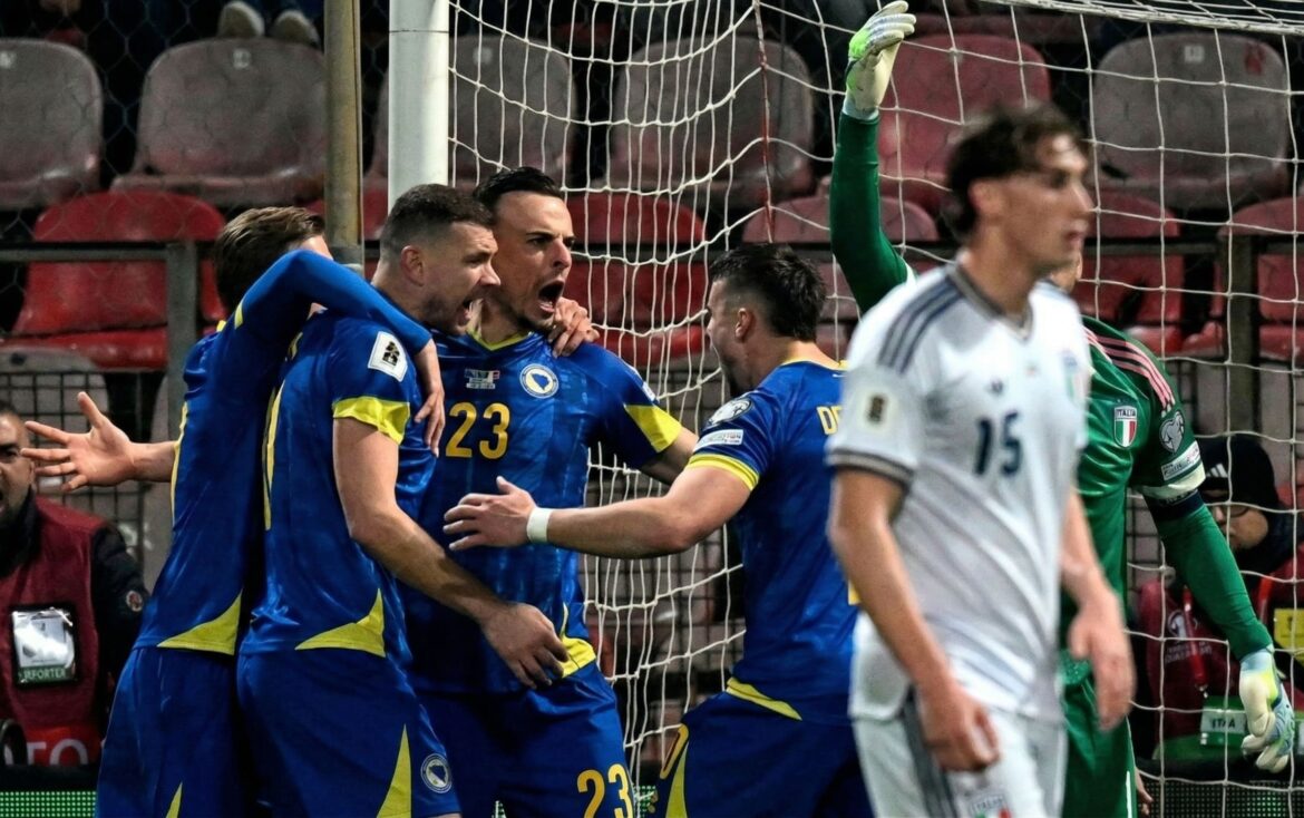 Italia quedó fuera del Mundial por tercera vez consecutiva. (Foto: FIFA)
