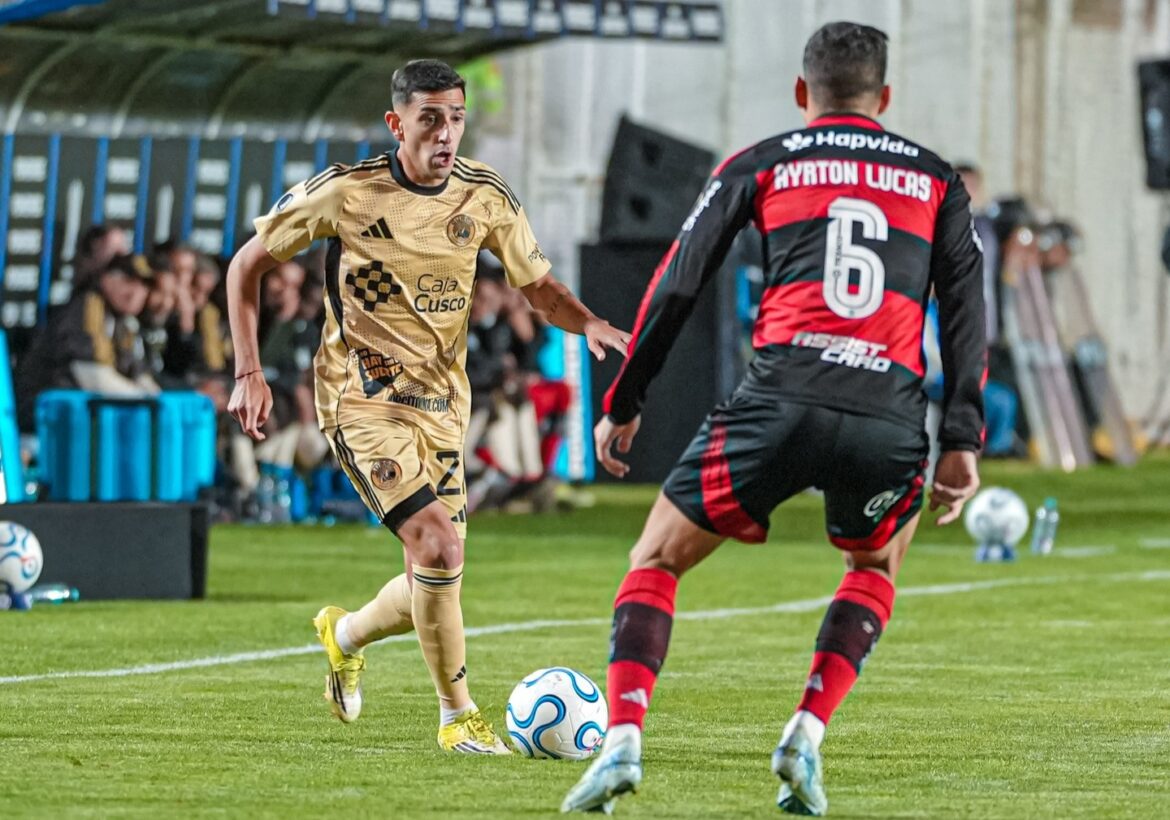 Cusco FC cayó 2-0 ante Flamengo y ya piensa en Estudiantes LP (Foto: Cusco FC)