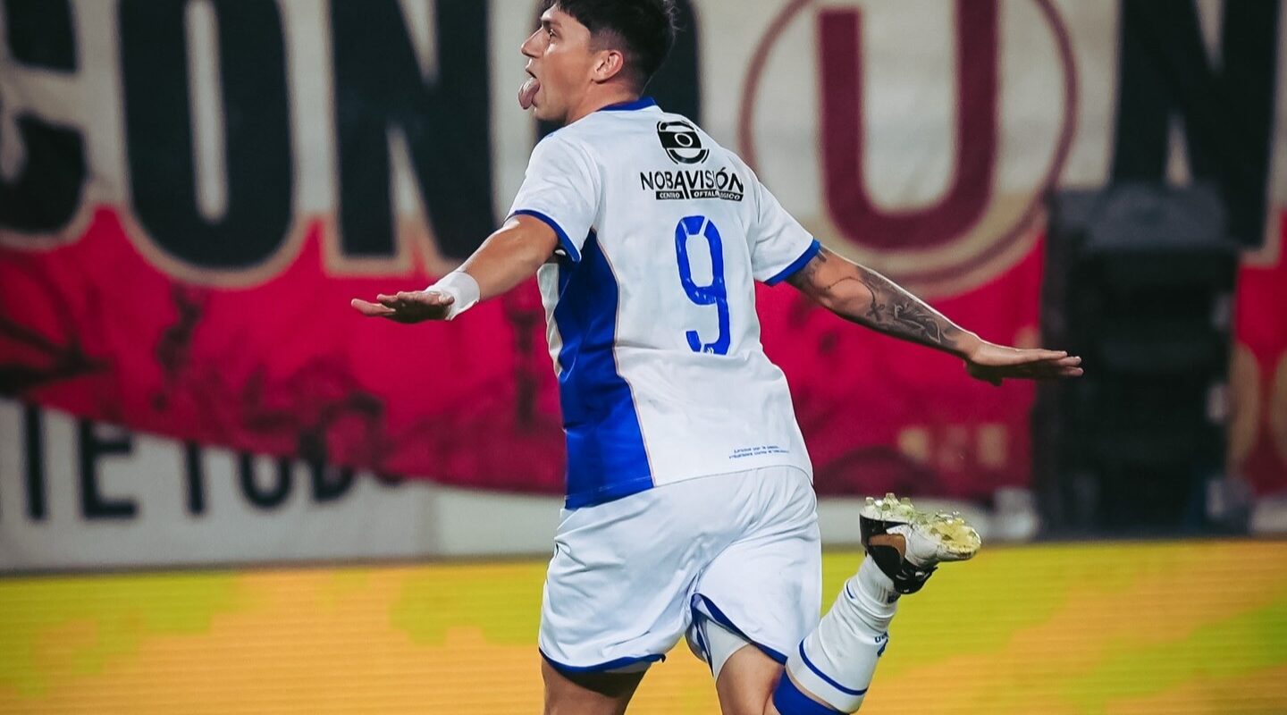 Valentín Robaldo fue el verdugo de Universitario al anotar dos goles en el Estadio Monumental. (Foto: Liga 1 Profesional de Fútbol Peruano)