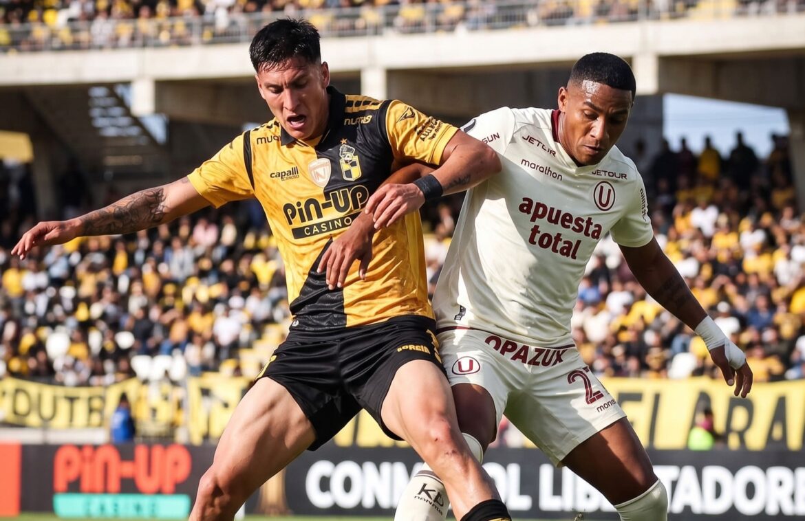 Posible duelo entre los jugadores de Universitario y Coquimbo por la segunda fecha de la Copa Libertadores (Foto editada)