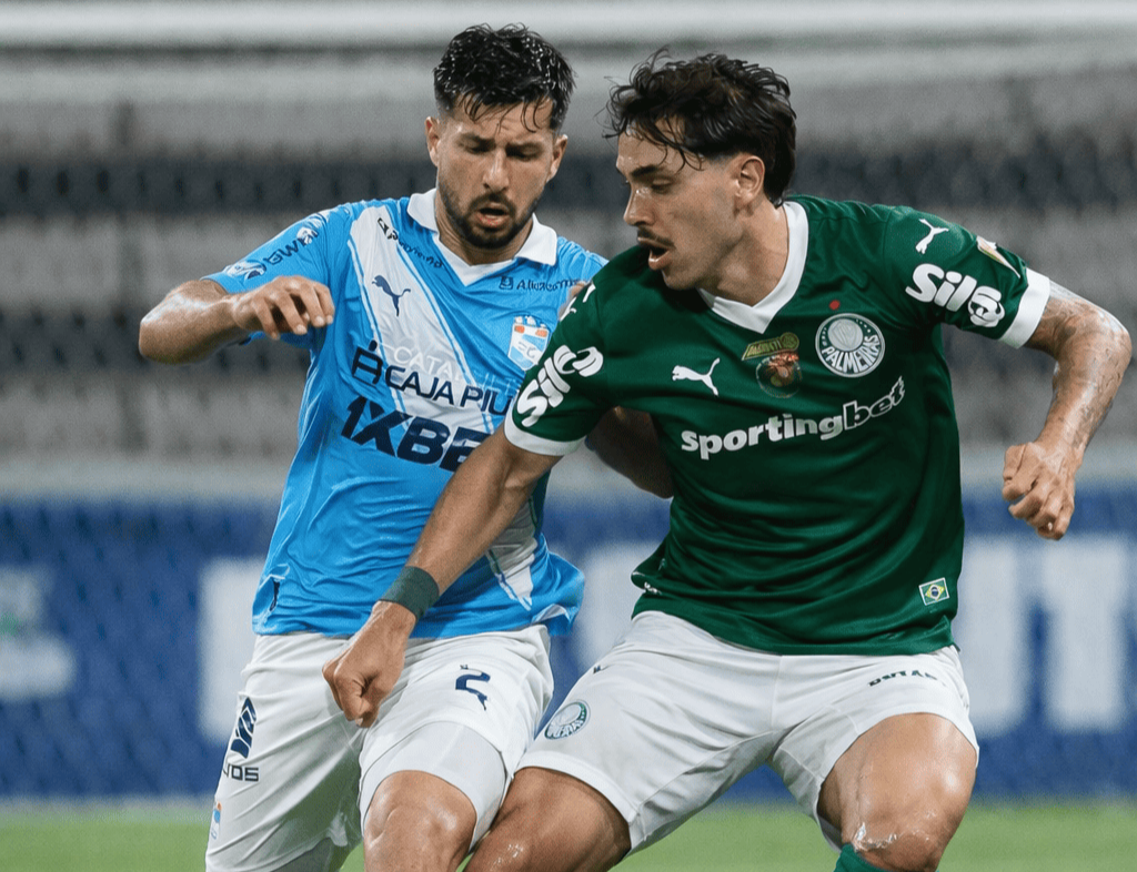 Rafael Lutiger estará en el once titular ante Palmeiras. (Foto editada)