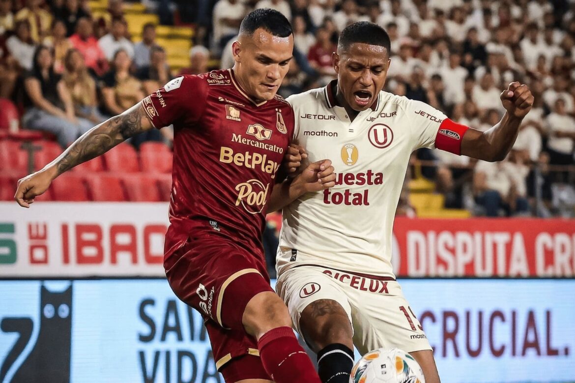 Andy Polo podría perderse el encuentro ante Deportes Tolima. (Foto editada)