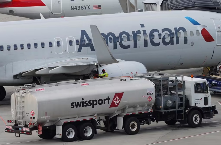 Aviones de American Airlines.