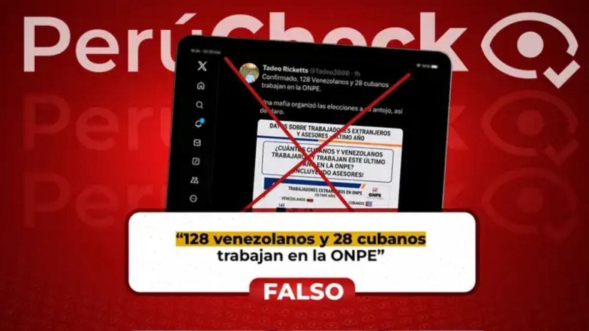 venezolanos en la ONPE PerúCheck