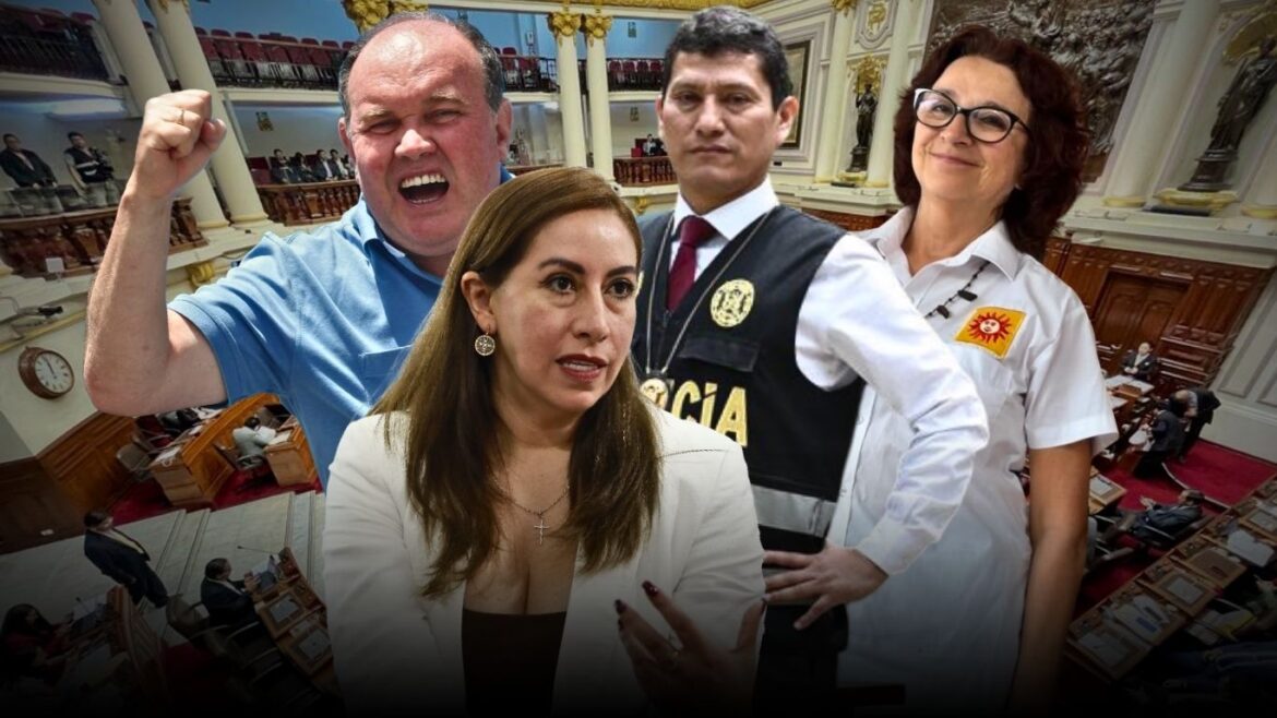 quienes entraron al senado