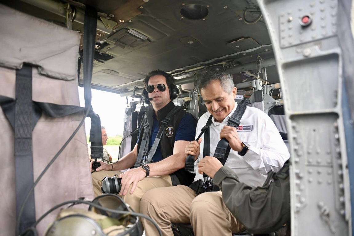 Perú reforzó lucha antidrogas con helicópteros y capacitación policial