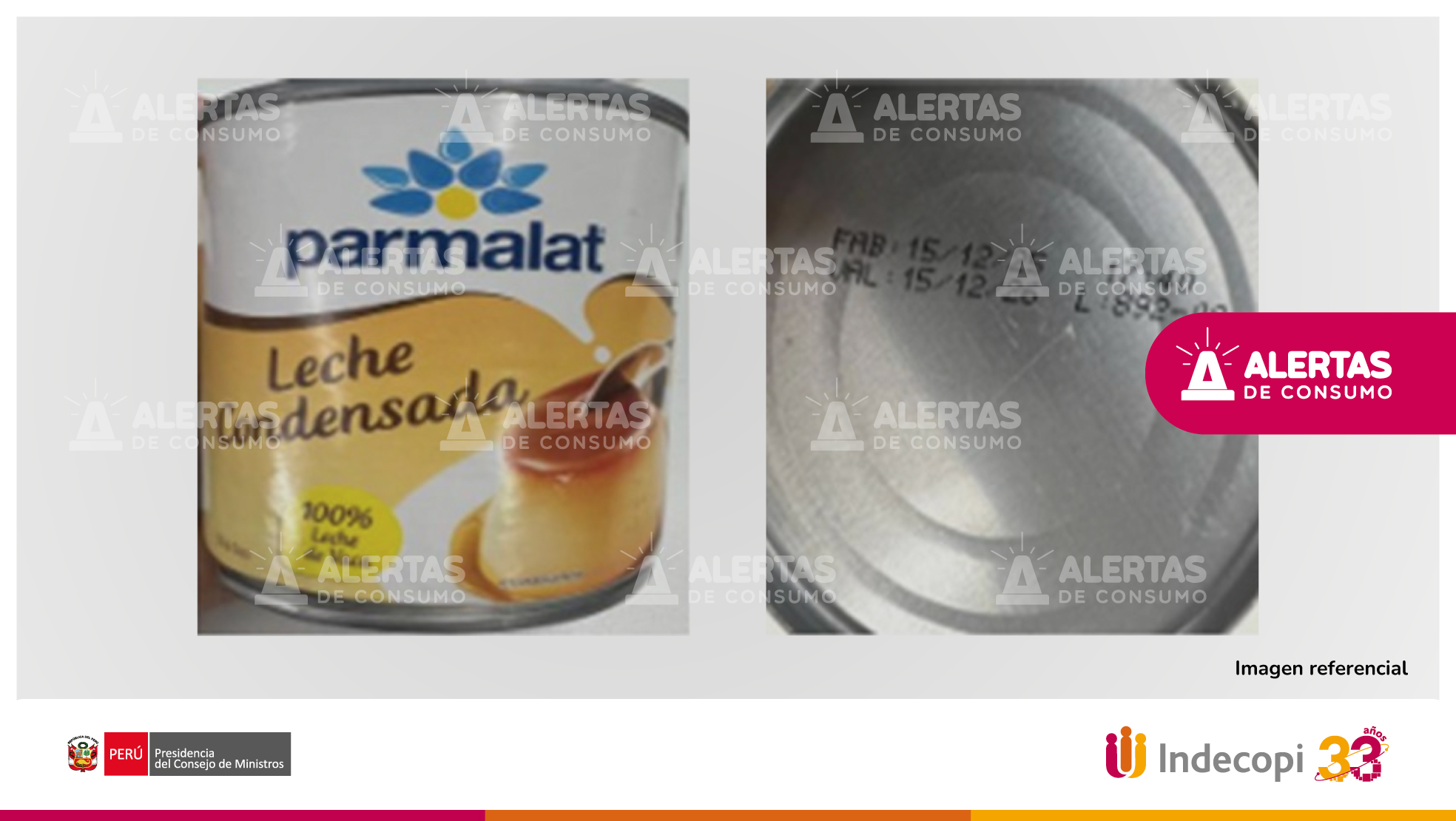 Indecopi: ¿por qué se retiraron más de 43.000 latas de leche condensada del mercado?