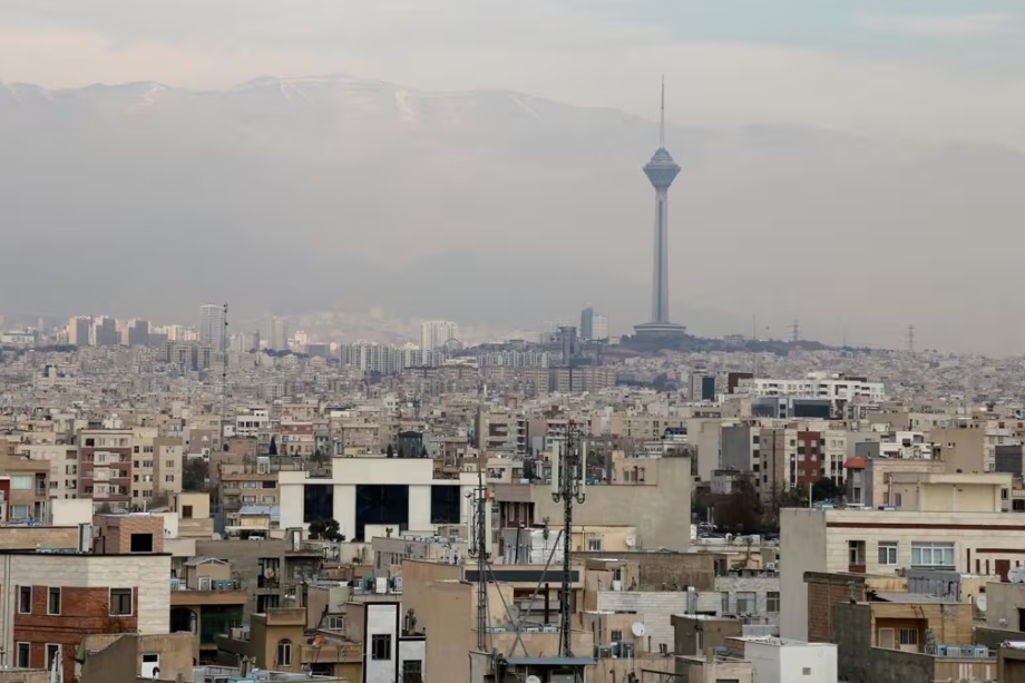 Vista general de Teherán