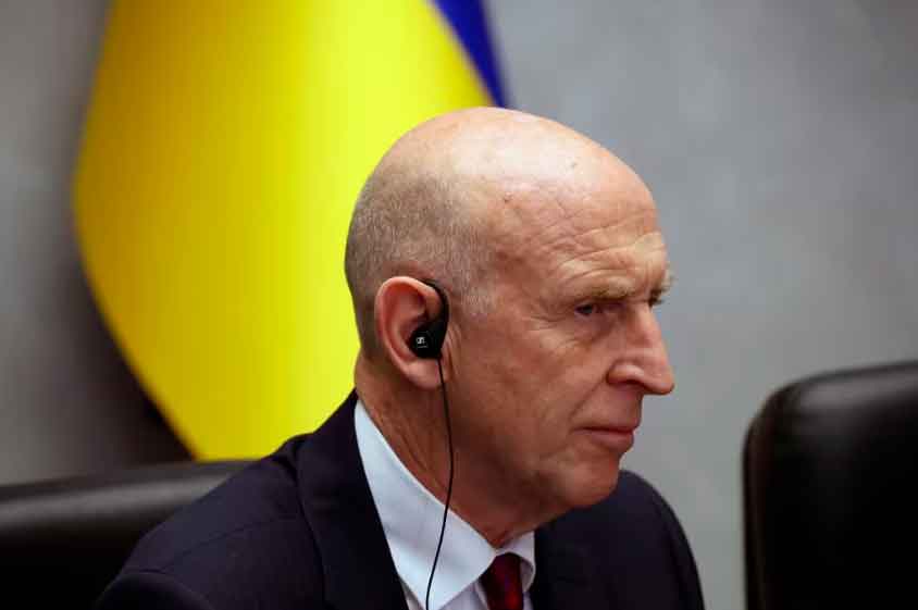 Ministro de Defensa británico, John Healey