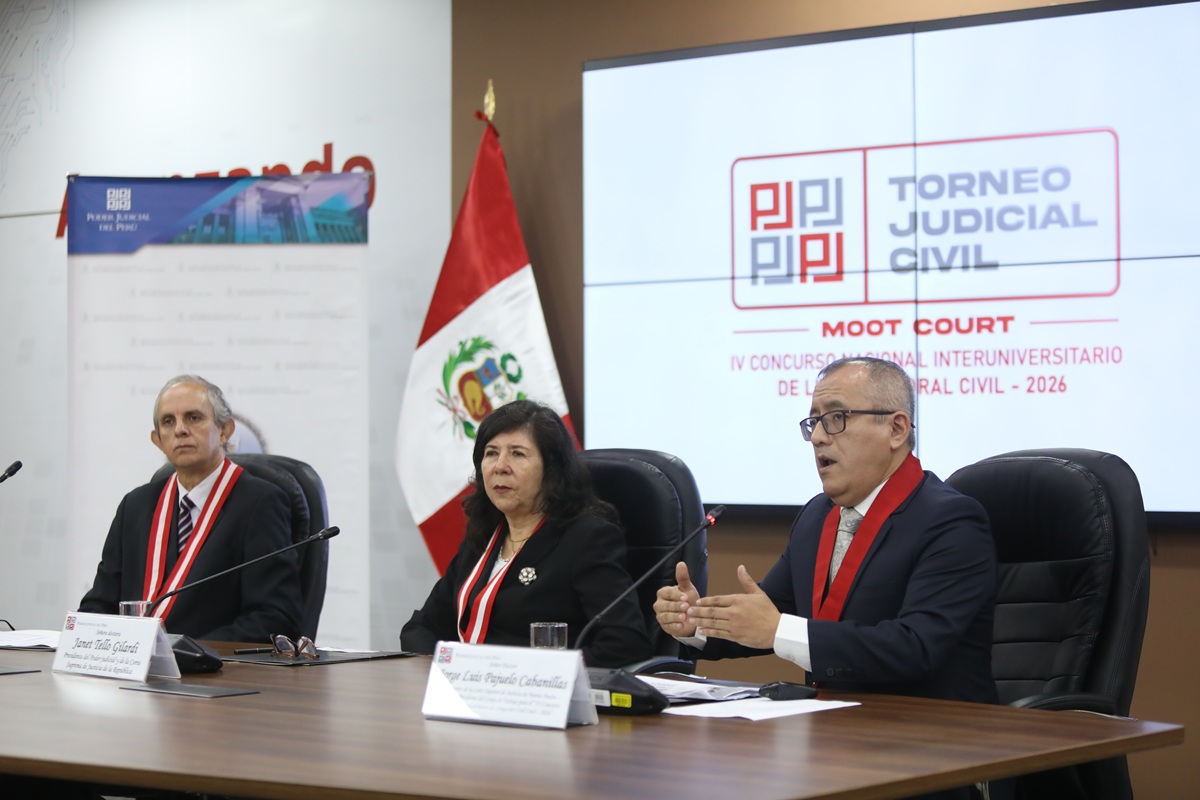 Poder Judicial lanza concurso nacional de litigación oral civil entre universidades