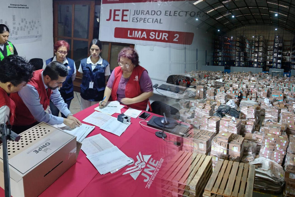 Recuento de votos del Jurado Nacional de Elecciones