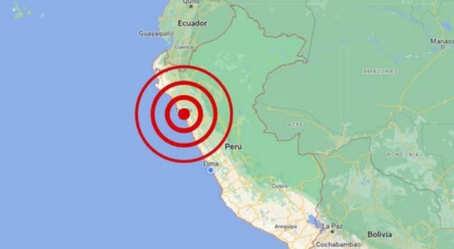 Sismo de hoy de 3.8 ¿Dónde fue según el IGP?