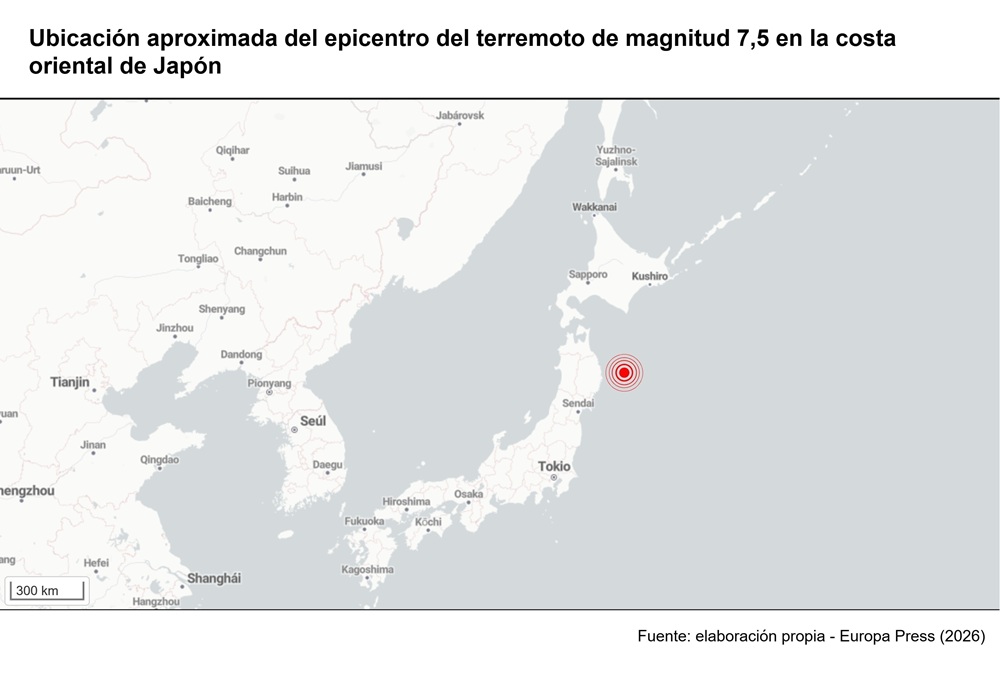 Terremoto Japón