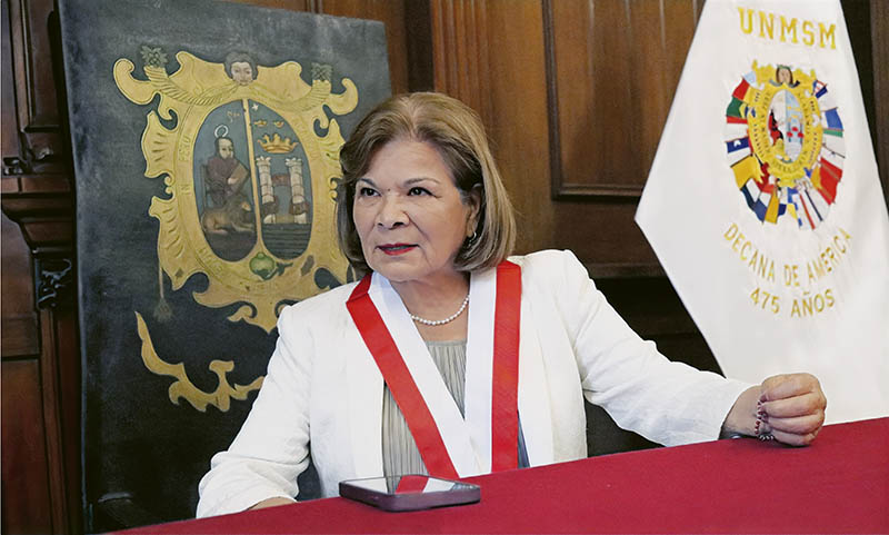 La Dra. Jeri Ramón asegura que la UNMSM está a la par de cualquier universidad del mundo.