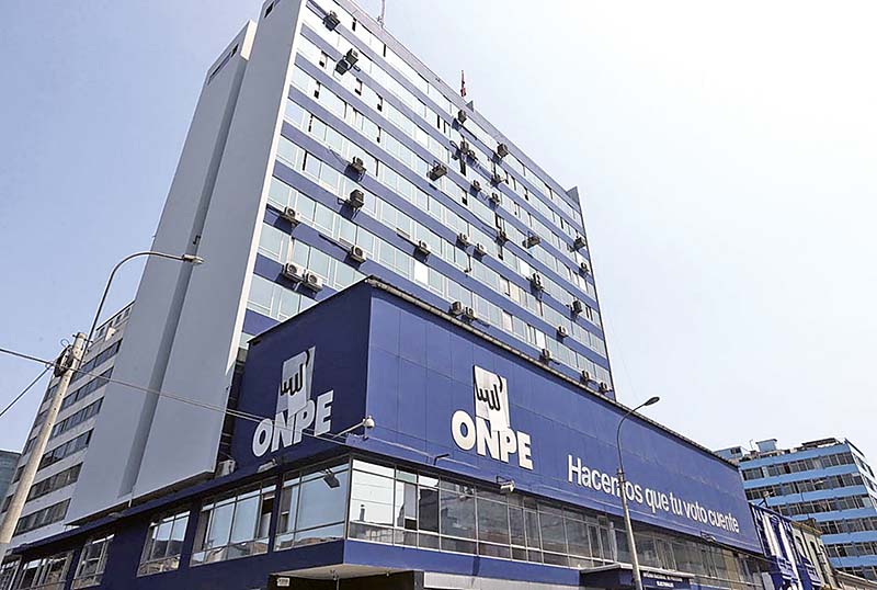 oficinas de la ONPE