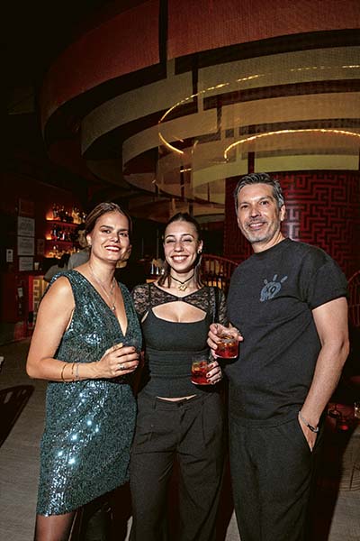 Marina Tesón, Mora Ferreyra y Christian Danghelinckx, de Minor Hotels.