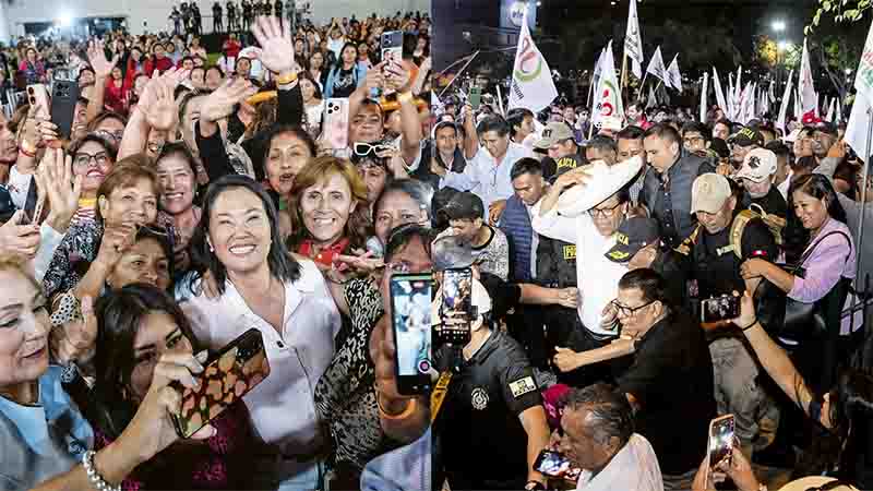 sumando votos, partido fuerza popular y juntos por el peru