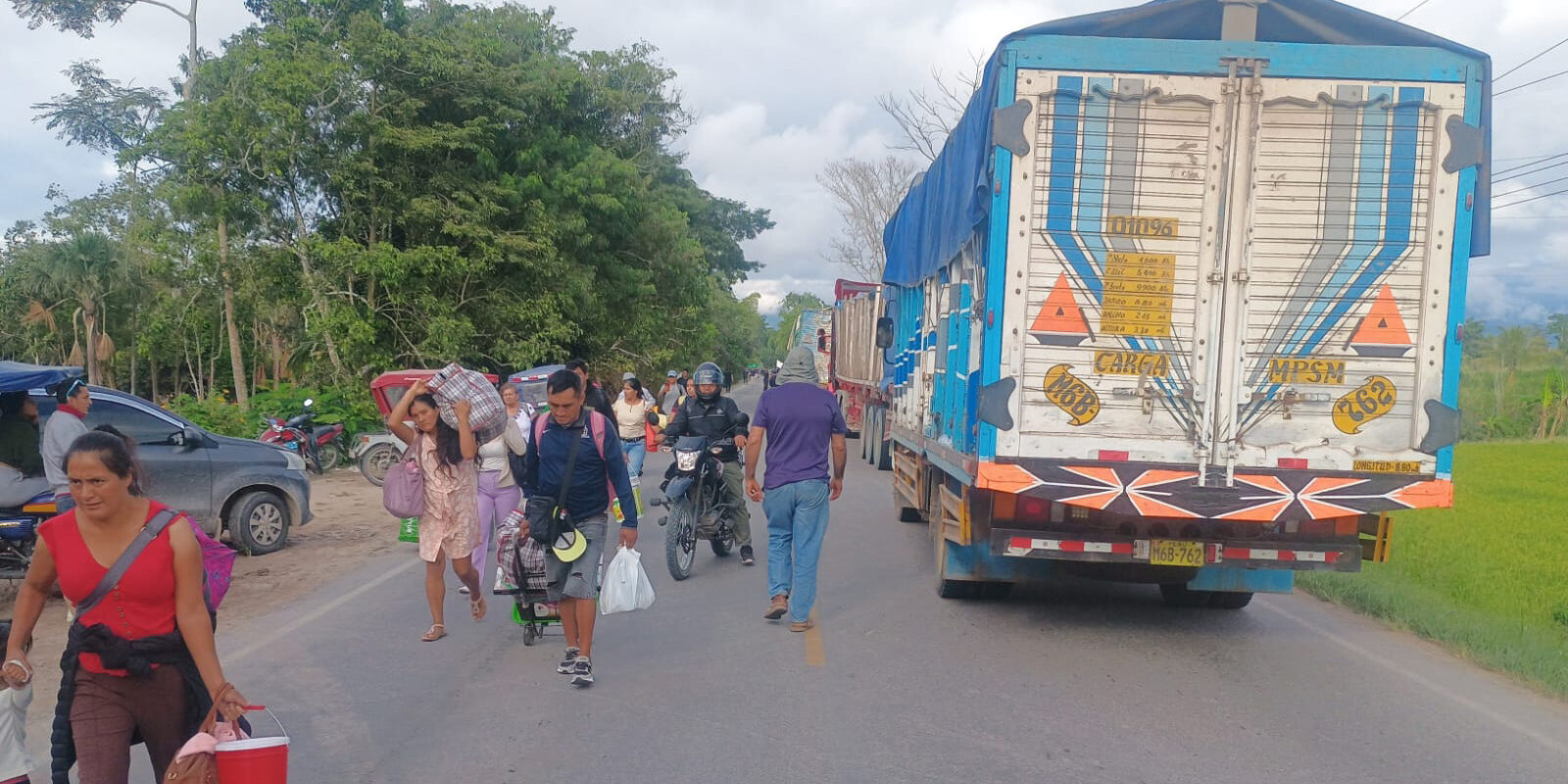 Bloqueo de carreteras