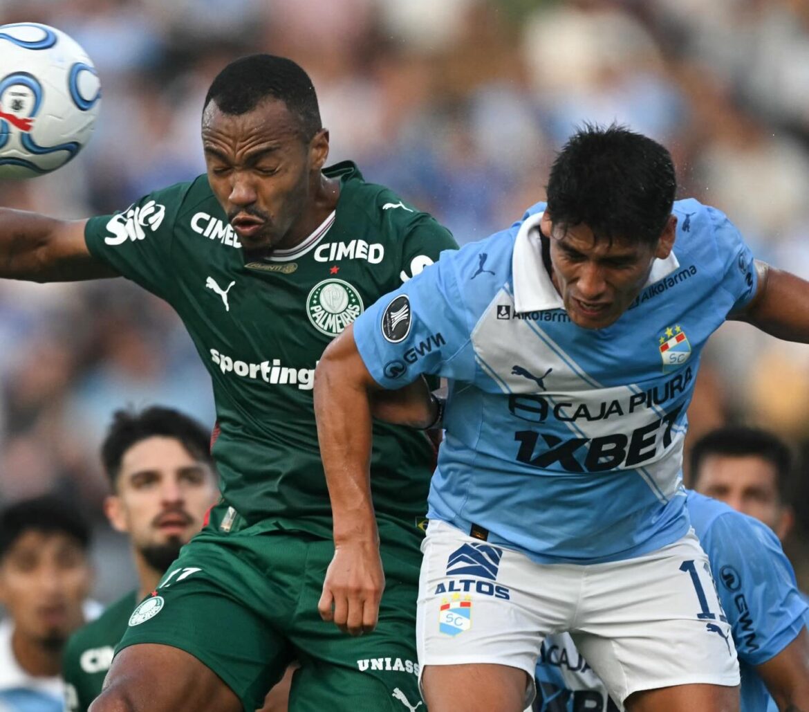 Cristal cayó 2-0 ante Palmeiras y está segundo en la tabla del Grupo F. (Foto: CONMEBOL Libertadores)