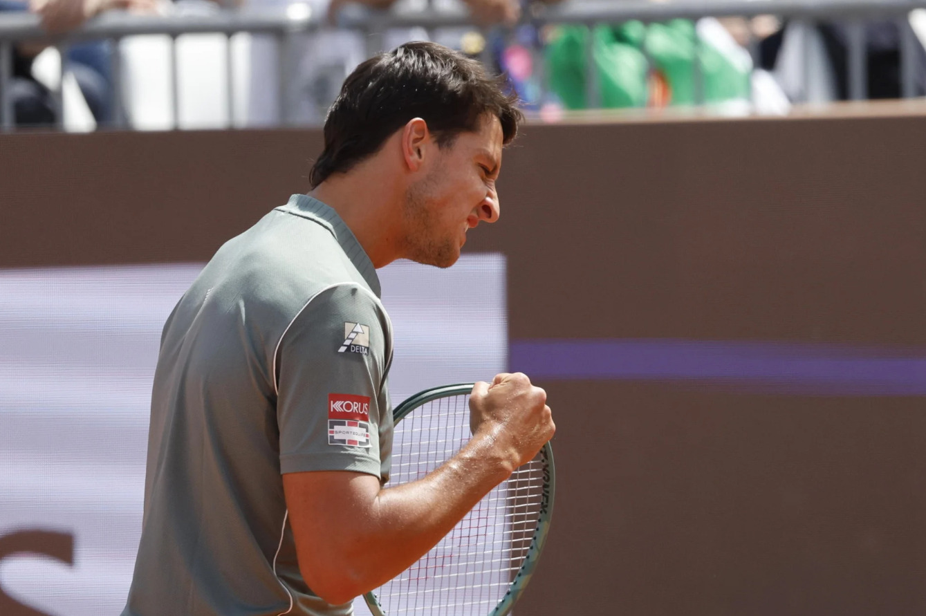 ¡Milagro en Roma! El tenista que salvó 4 match points de partido y eliminó al gran favorito Zverev