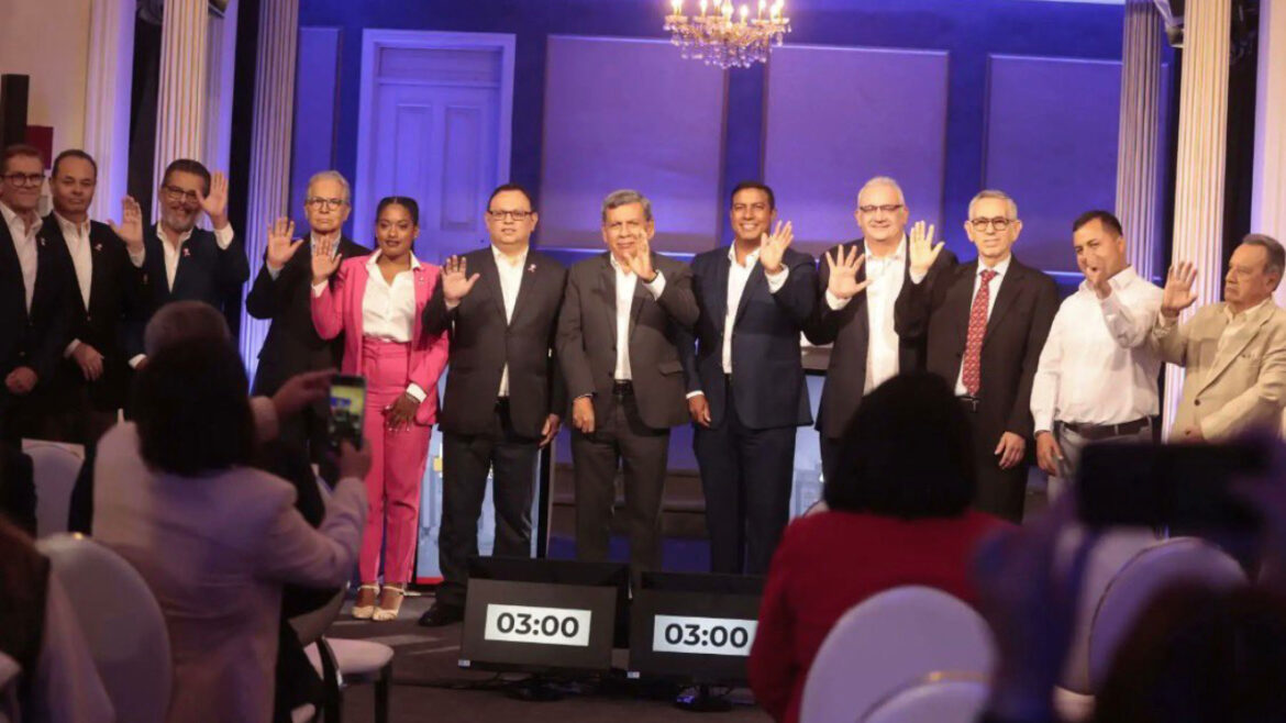 Seis representantes de cada partido político se enfrentaron en el debate técnico 2026 organizado por el JNE.