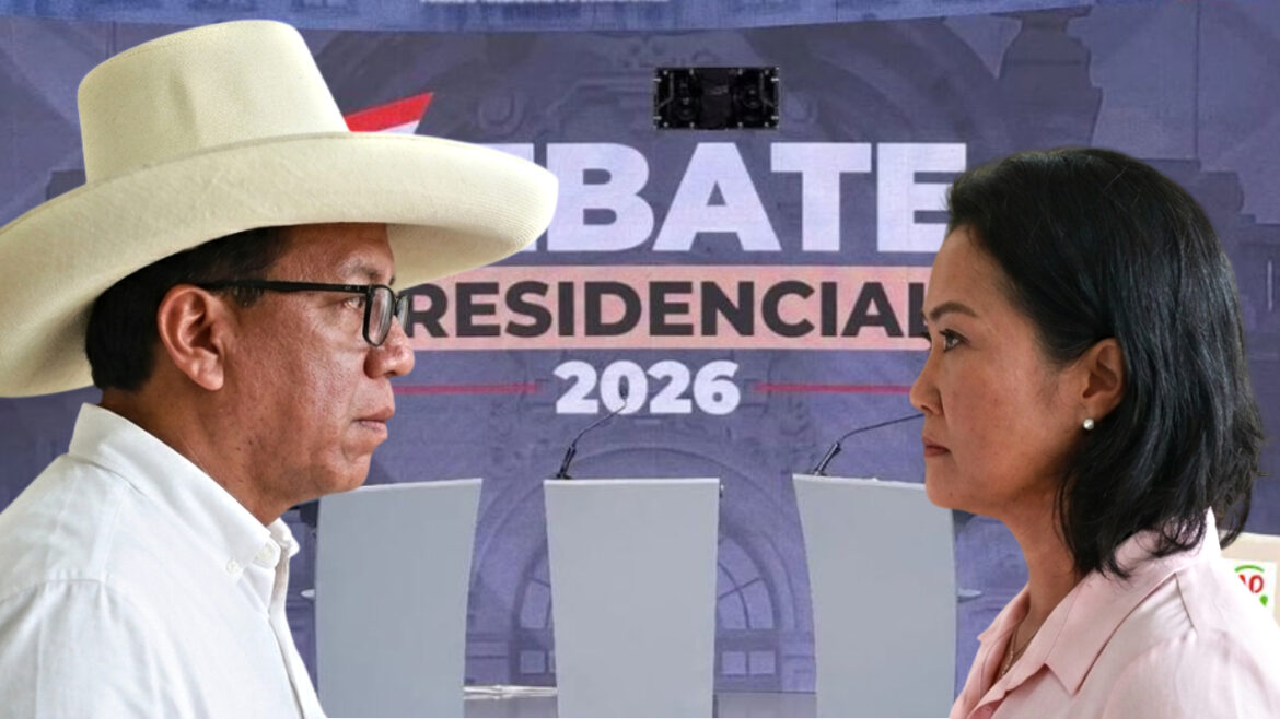 Keiko Fujimori vs Roberto Sánchez: el debate se llevará a cabo este 31 de mayo.